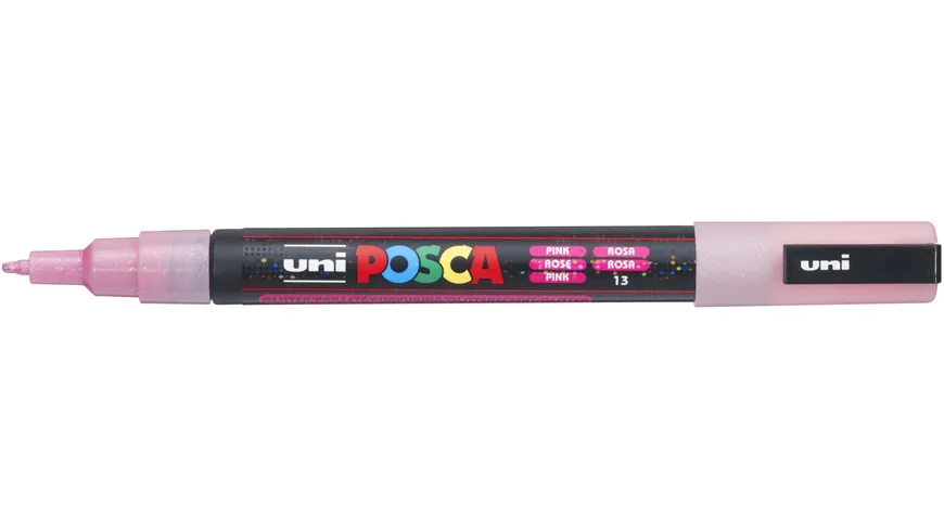 FABER-CASTELL  Marker UNI POSCA PC-3M Glitter rosa