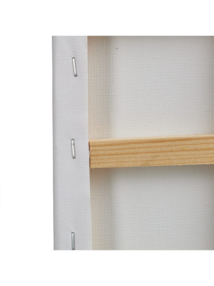 relaxdays 14 x Leinwand Set in Weiß günstig kaufen onesize