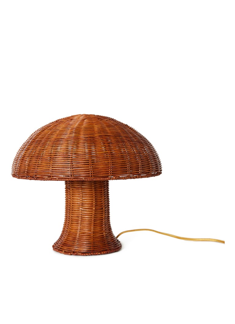Lampă de masă HKliving din ratan Ø34 cm