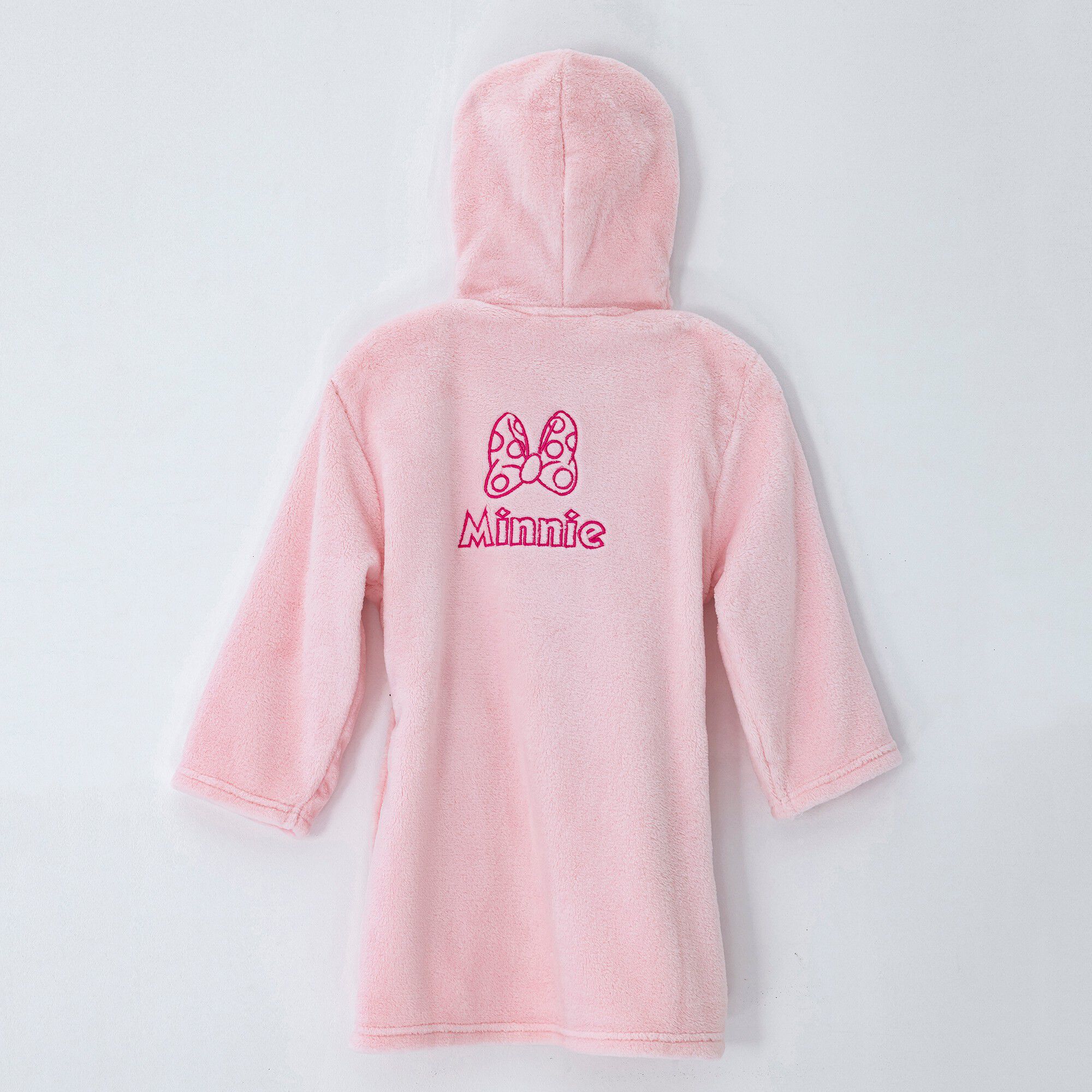 Robe de chambre capuche enfant Minnie personnalisable