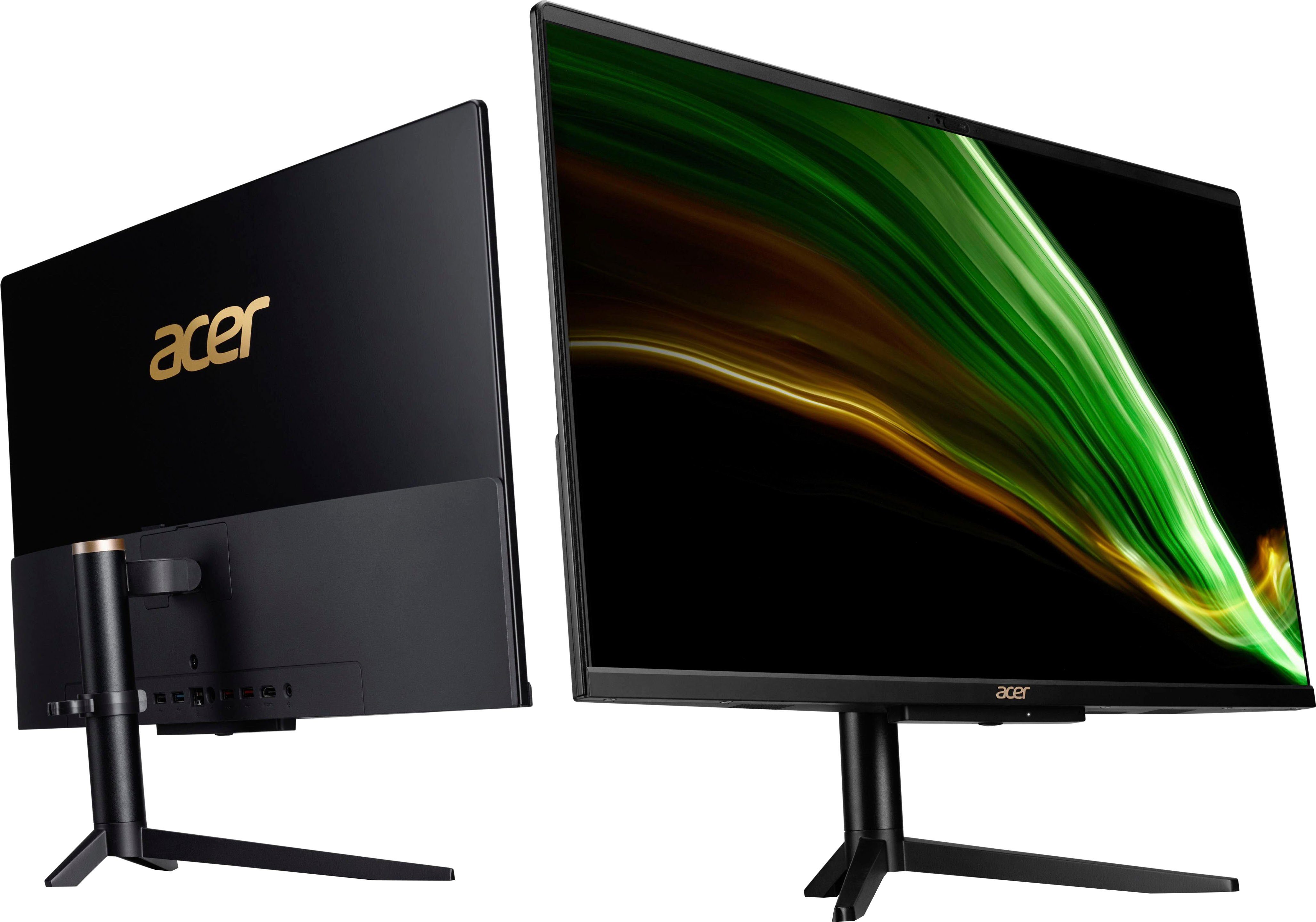 Acer Aspire C24-1600 All-in-One PC (23,8 Zoll, Intel Pentium N6005, UHD Graphics, 8 GB RAM, 512 GB SSD, Luftkühlung)