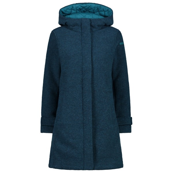 CMP - Women's Coat Fix Hood Wooltech - Mantel