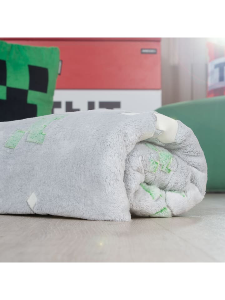 Minecraft Minecraft - Kuscheldecke, leuchtet im Dunkeln günstig kaufen onesize