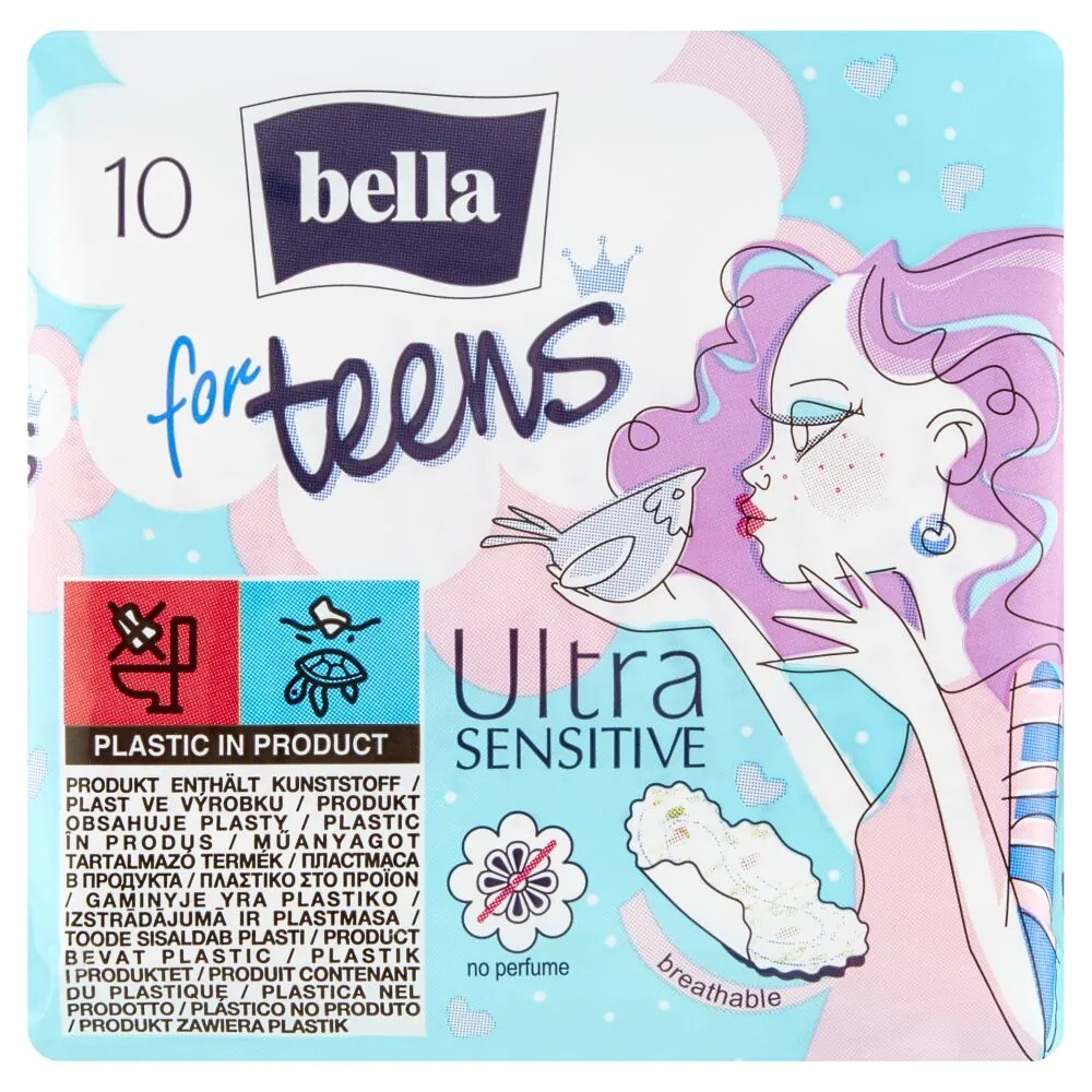 Bella paaugliams jautrūs higieniniai įklotai