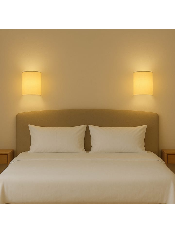 Licht-Erlebnisse Wandlampe in Beige günstig kaufen onesize