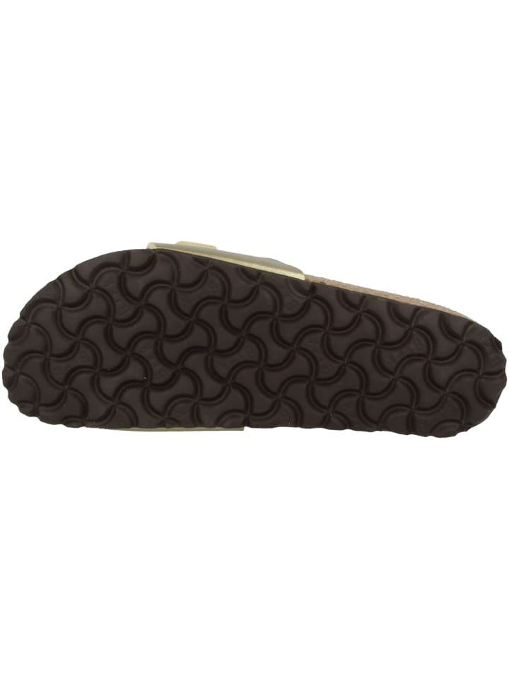 Birkenstock Sandale Madrid Birko-Flor Schmal in gold günstig kaufen
