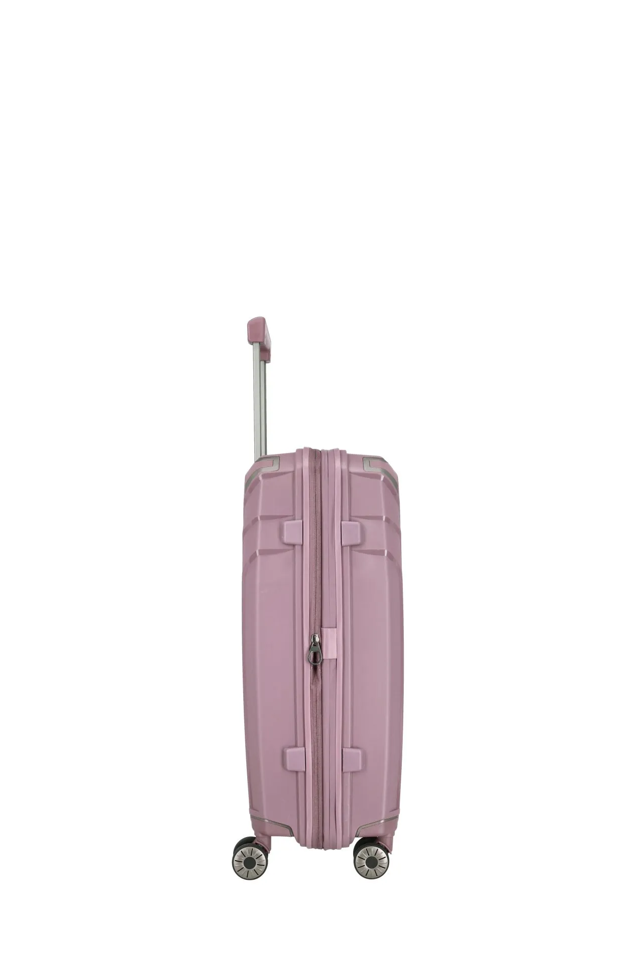 Travelite ELVAA Trolley M mit 4 Rollen (erweiterbar) - Rosé