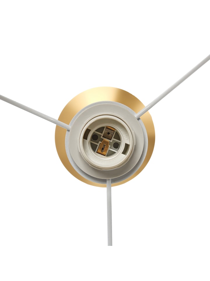 relaxdays Stehlampe in Beige/ Gold - (H)156 cm günstig kaufen onesize