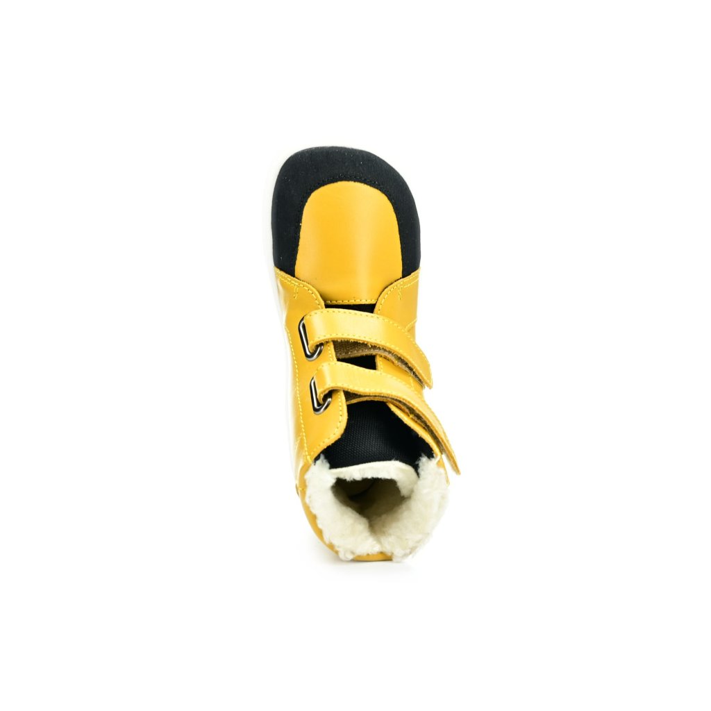 Baby Bare Febo Winter Ocru (mit Membran/Asfaltico) Barfußschuhe