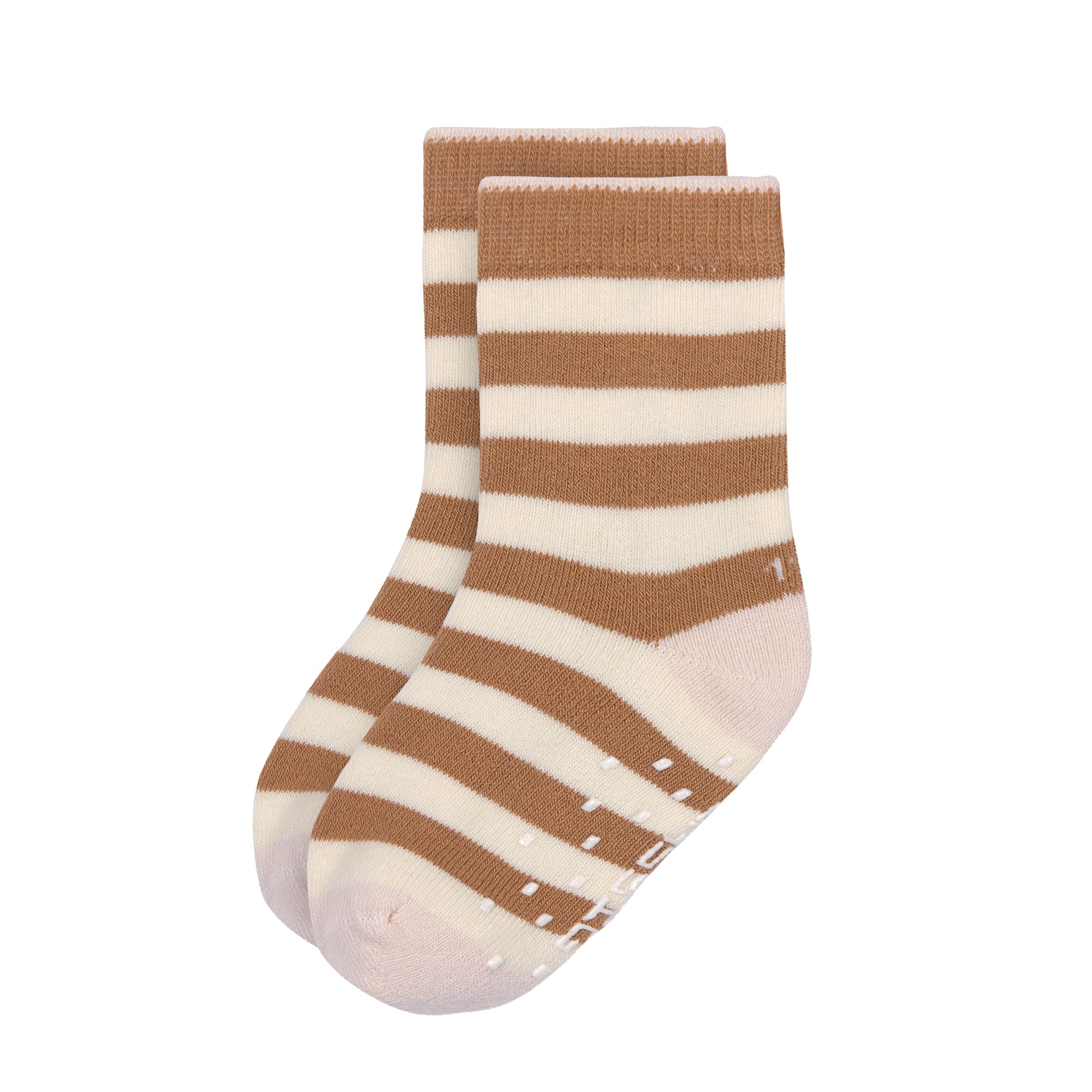 Kinder Antirutsch-Socken (2er-Set), Rosa Karamell