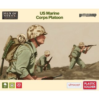 US Marine Corps Platoon