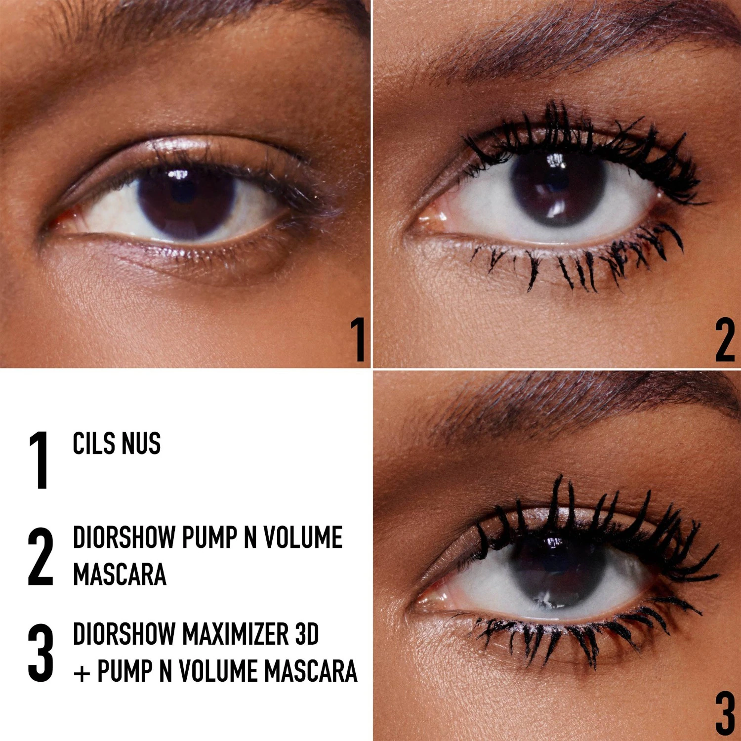 DIOR Pump 'N' Volume - XXL Volume Squeezable Mascara, 24-Hour Hold - 90% Naturally Derived Ingredients