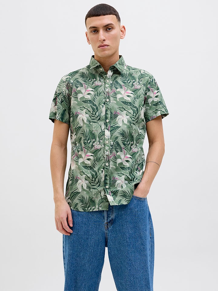 Jack & Jones Hemd - Regular fit - in Grün günstig kaufen