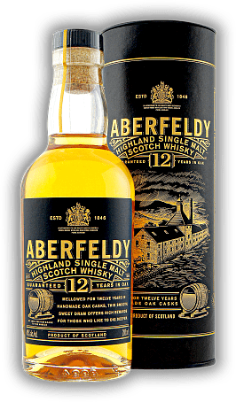 Aberfeldy 12 Years 0,2 Liter Aberfeldy 12 Years 0,2 Liter Ein Whisky mit wunderbarer Tiefe. Alter 12 J. - 0,2	 Liter - Vol 40%