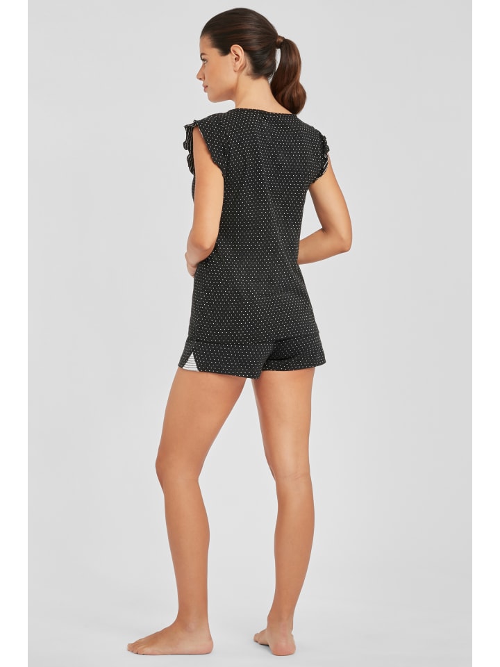 VIVANCE DREAMS Shorty in schwarz-gepunktet günstig kaufen