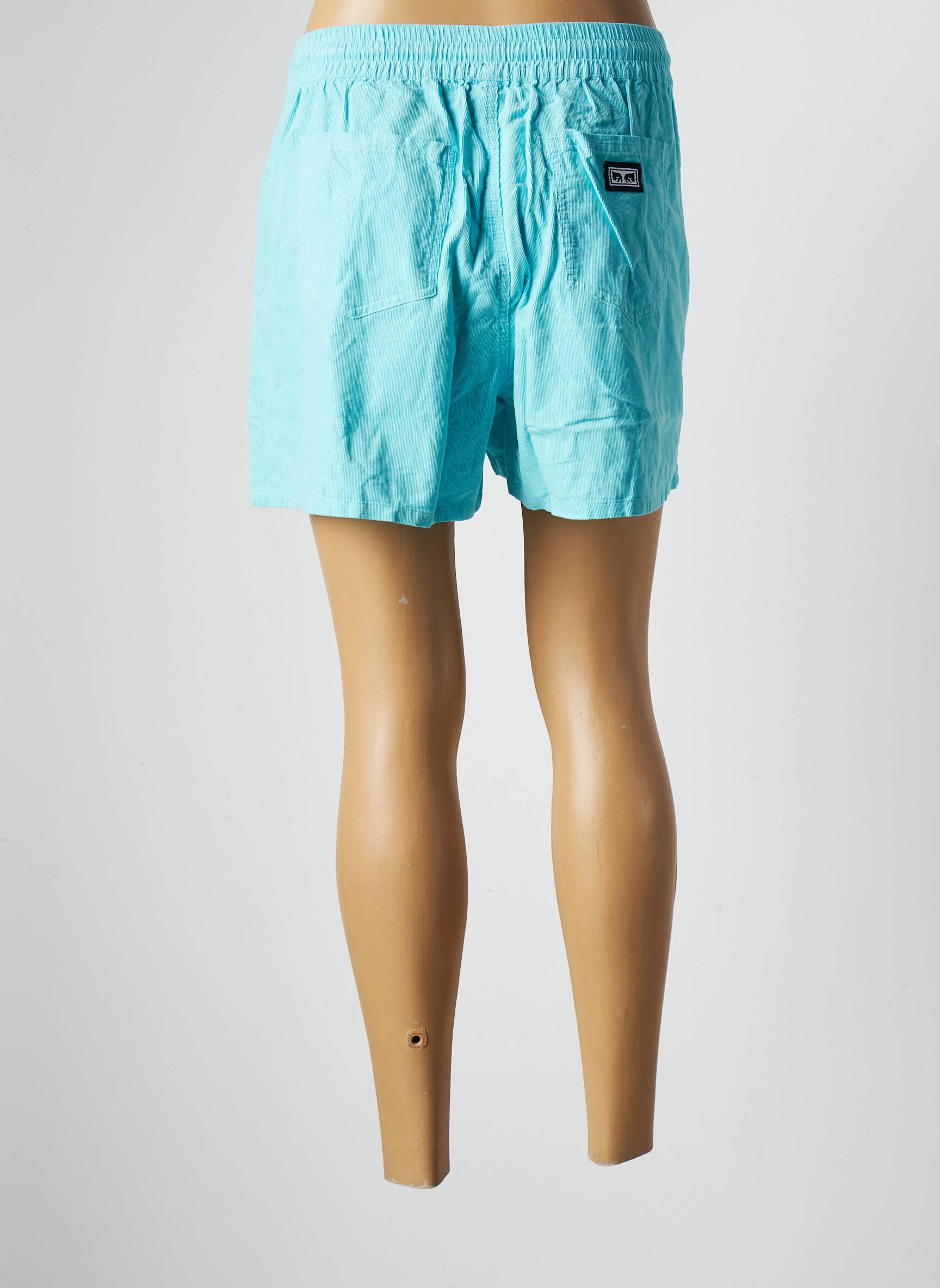 Obey Shorts 1 Femme couleur bleu