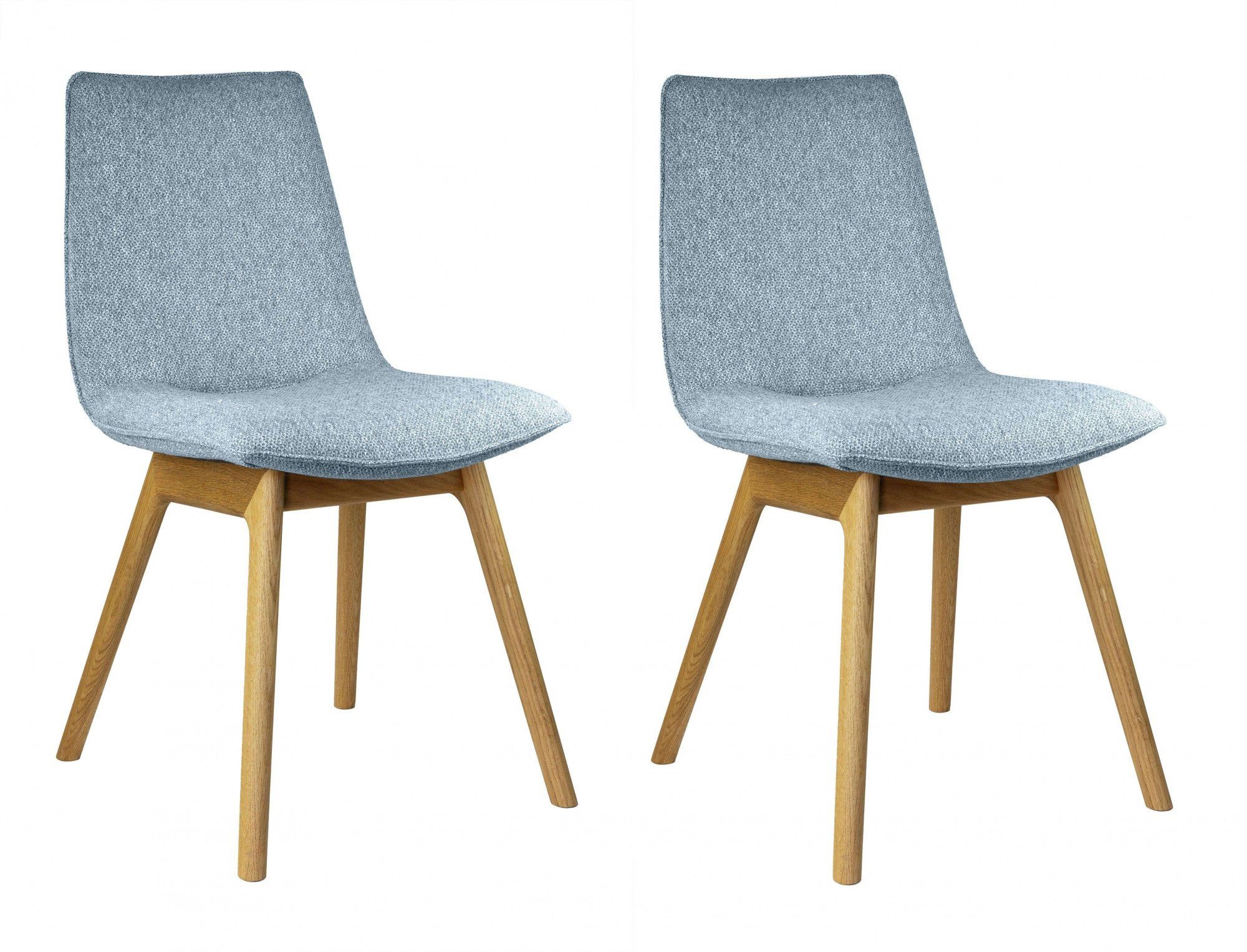 andas 4-Fußstuhl Ramon (Set, 2 St), mit Massivholzbeinen
