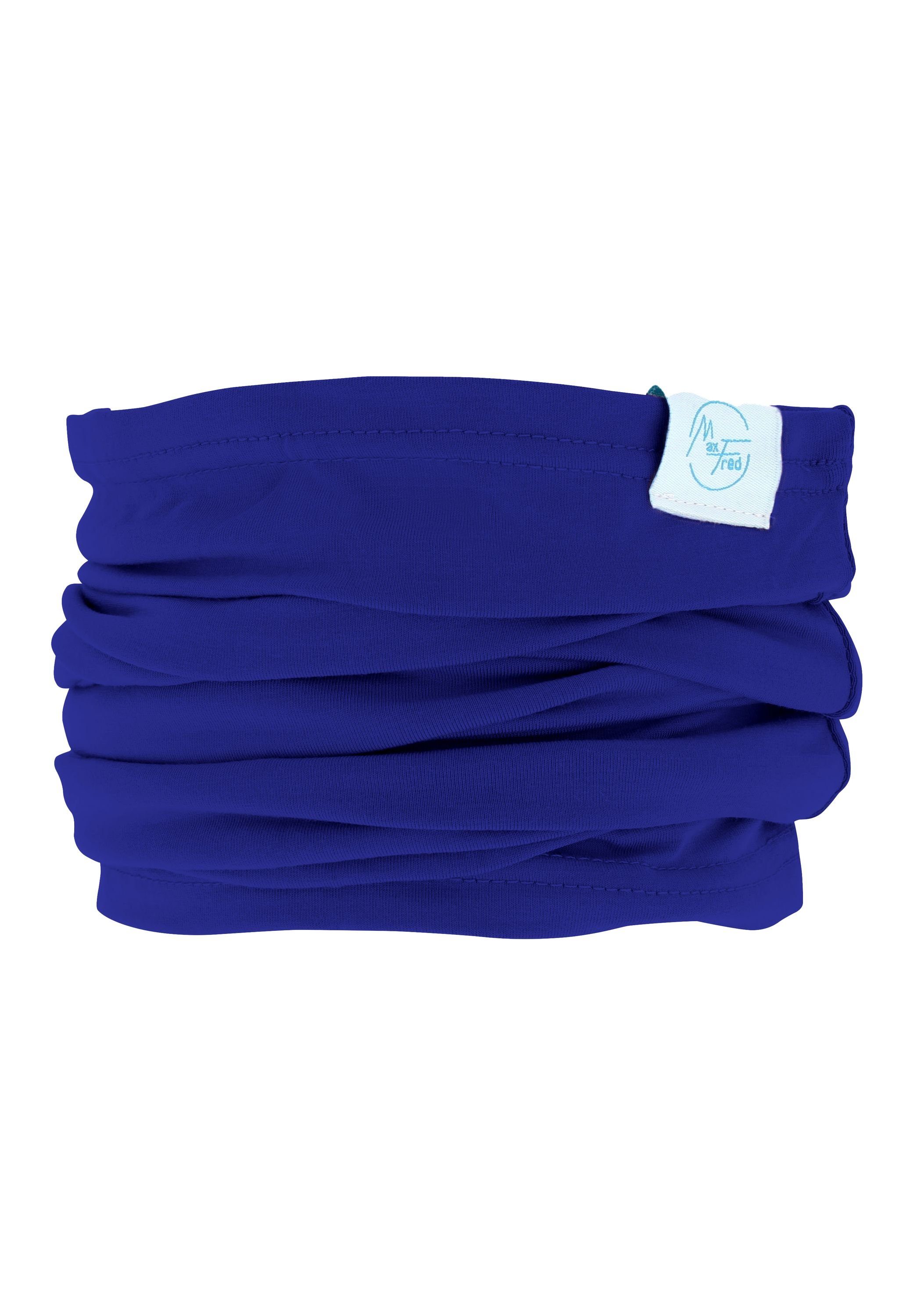 Maxfred Multifunktionstuch Bamboo ocean blue Multifunktionstuch, Elastisch, Nachhaltig, geringe Geruchsaufnahme, Ultraweich