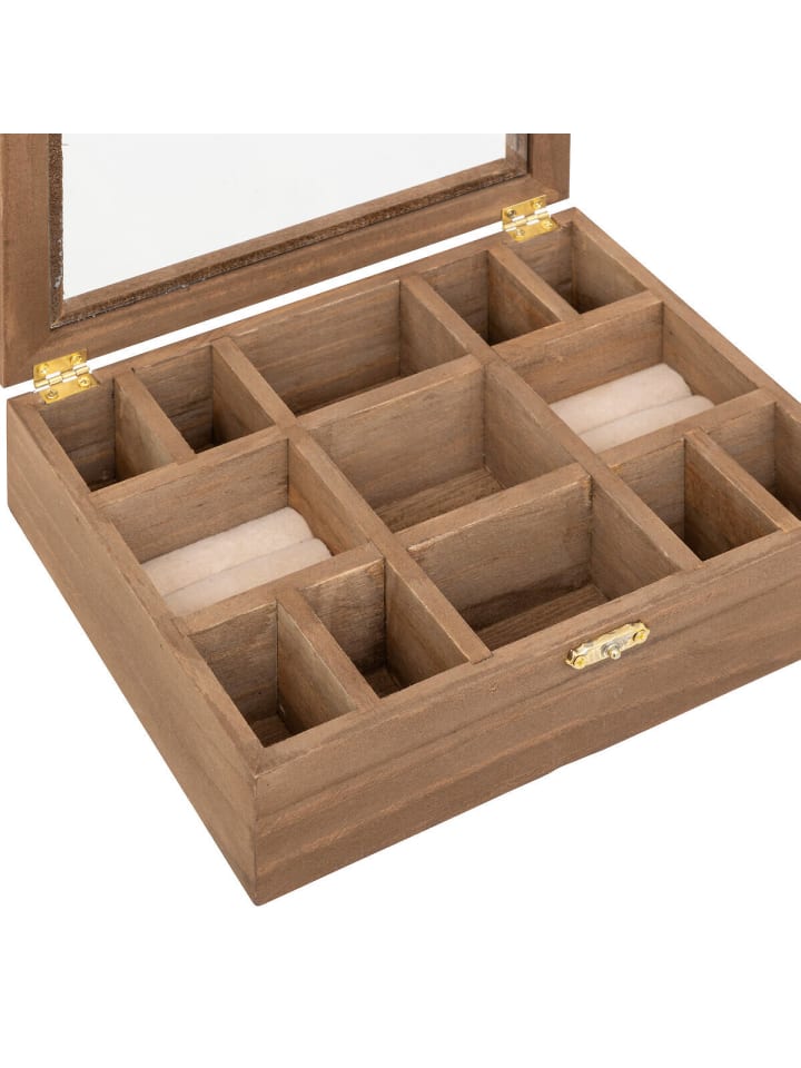 Atmosphera Créateur d'intérieur Schmuckkasten in braun günstig kaufen onesize