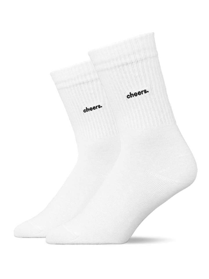 SNOCKS Tennissocken aus Bio-Baumwolle 2 Paar in Cheers günstig kaufen 35-38