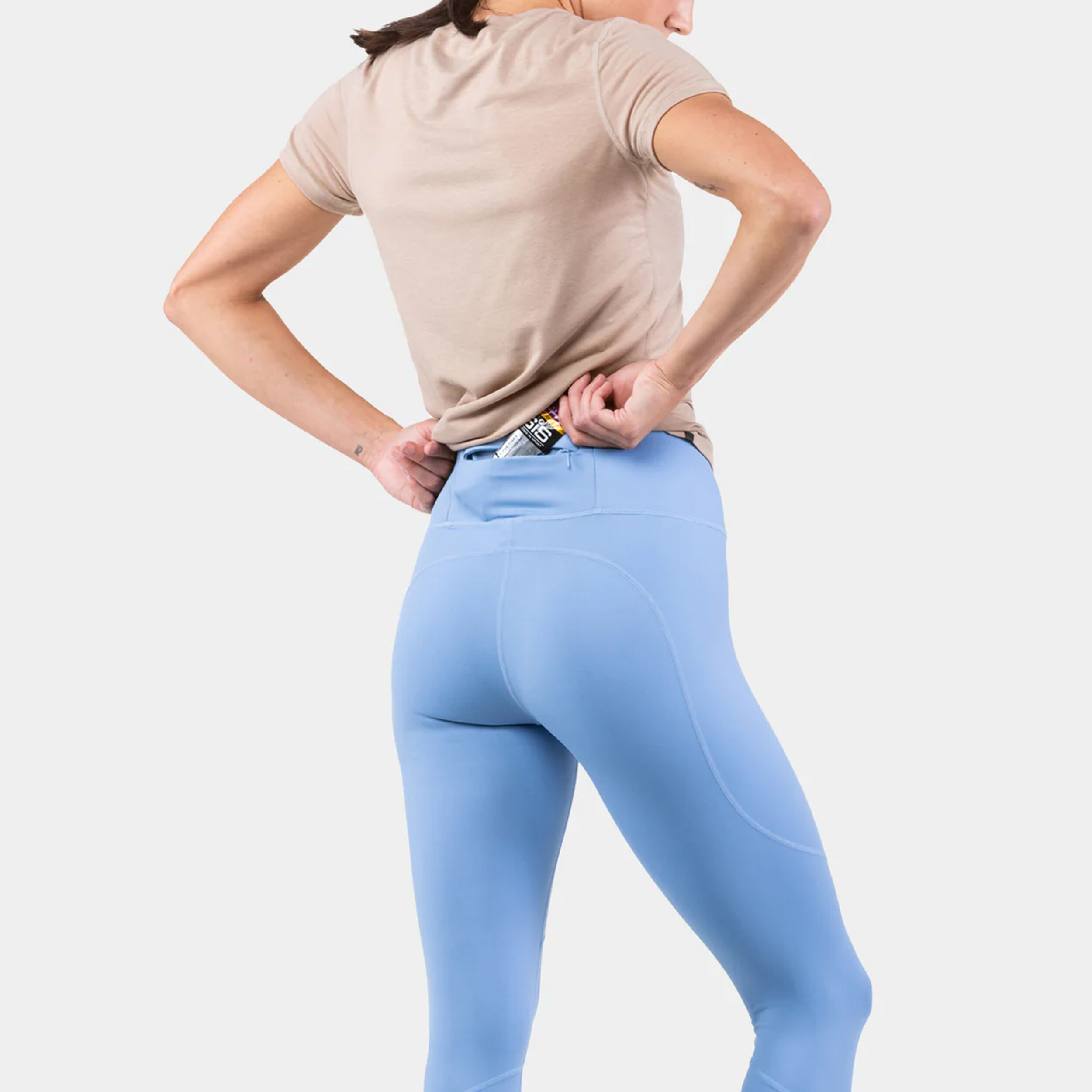 Tech Crop Tight Damen - Hellblau