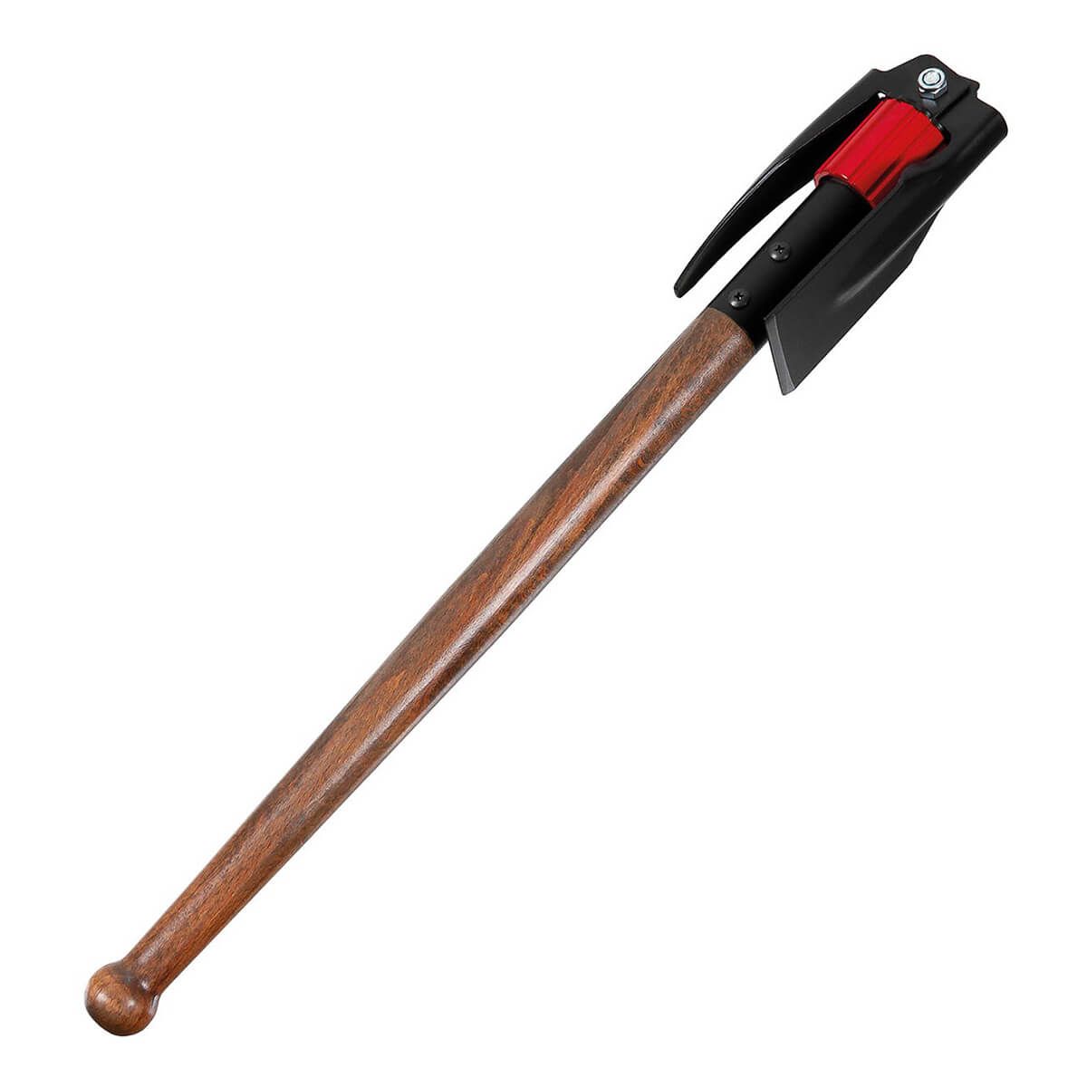 Pickel mit Holzstiel klappbar