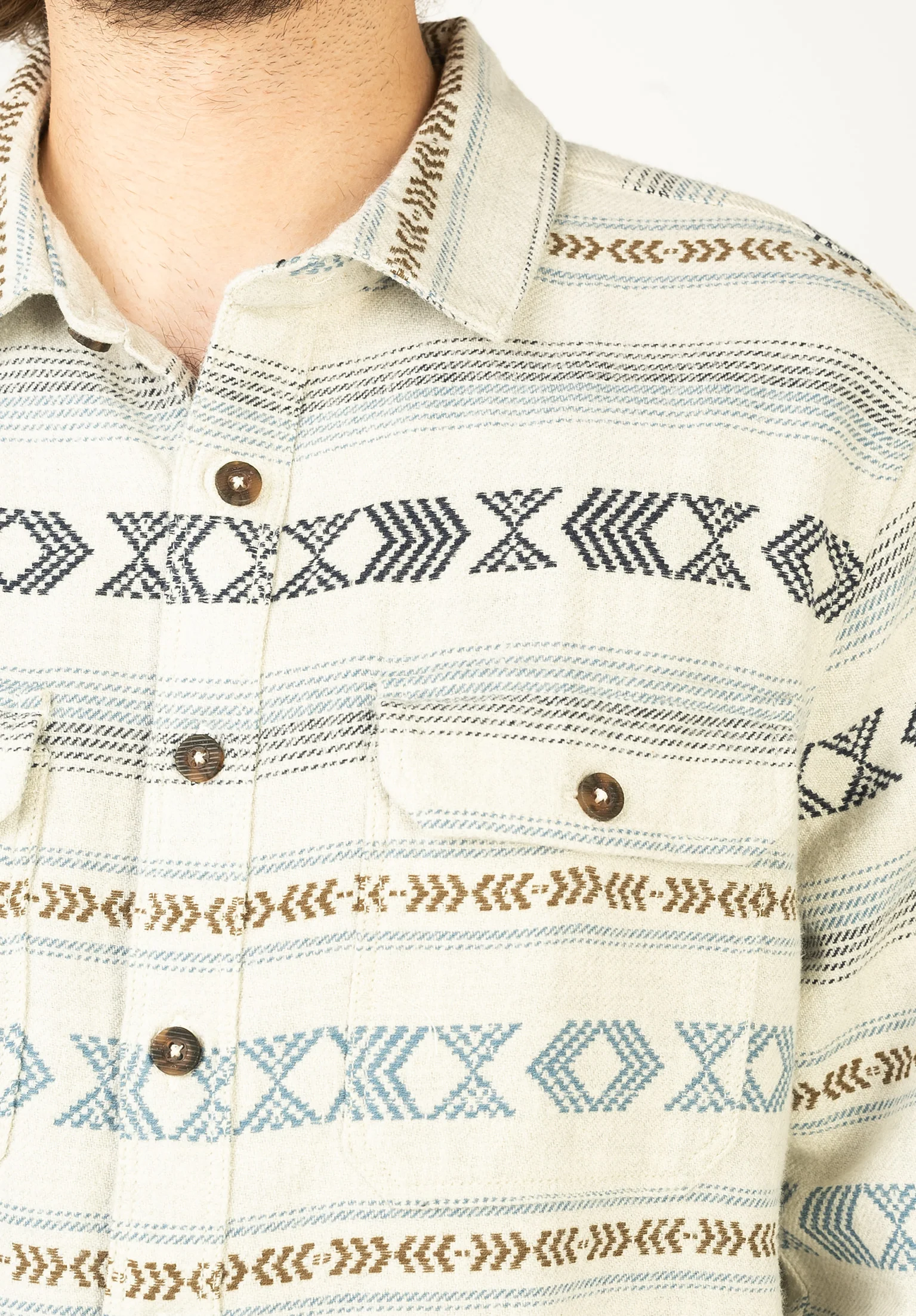 Offshore Jacquard Flannel