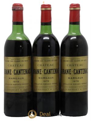 Château Brane Cantenac 2ème Grand Cru Classé  1979 - Lot de 3 Bouteilles