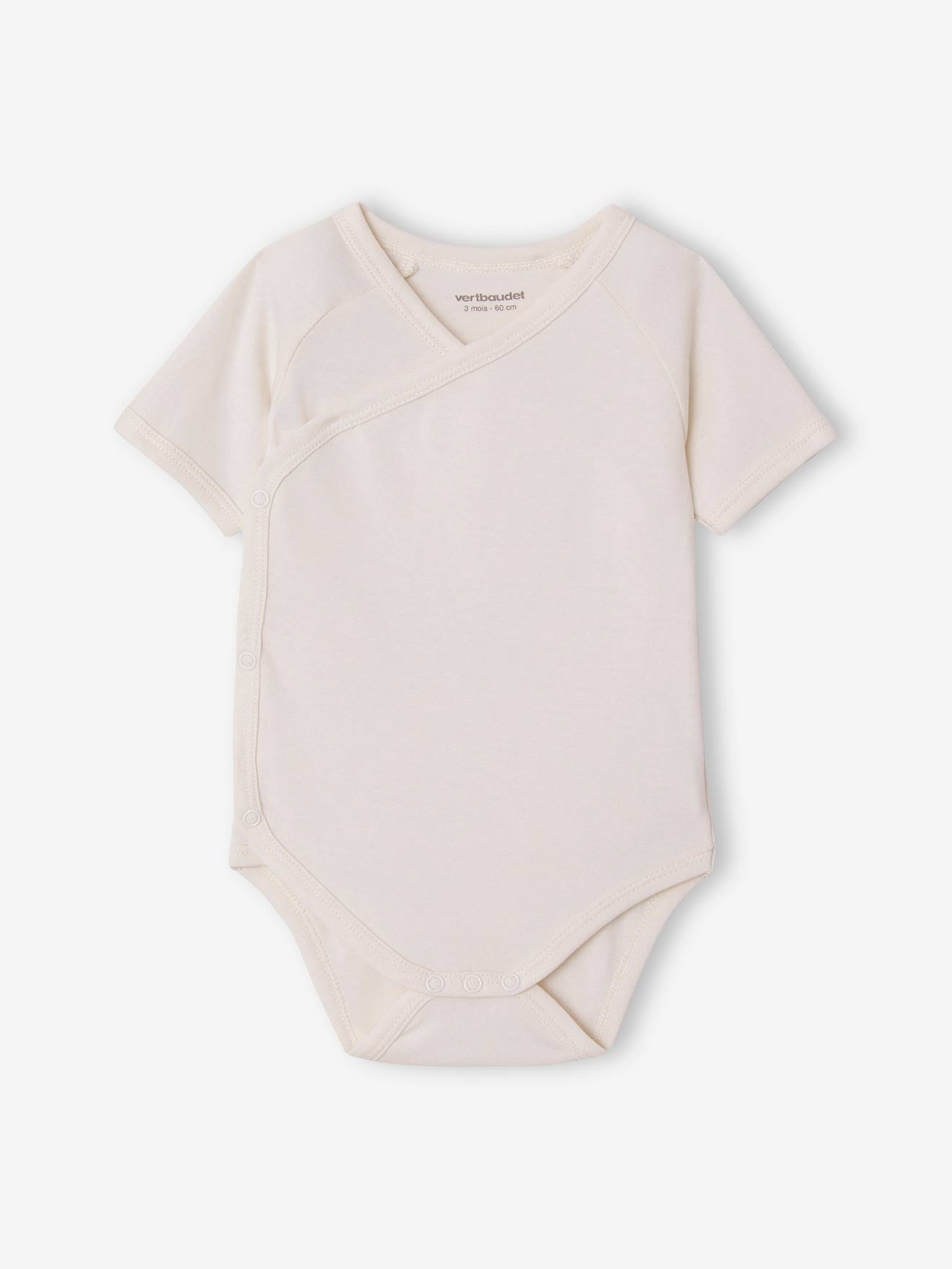 Vertbaudet 7er-Pack Baby Wickelbodys BASICS - mehrfarbig