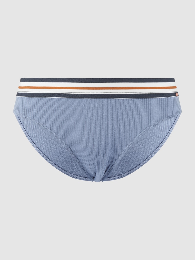 Rioslip mit Stretch-Anteil in rauchblau