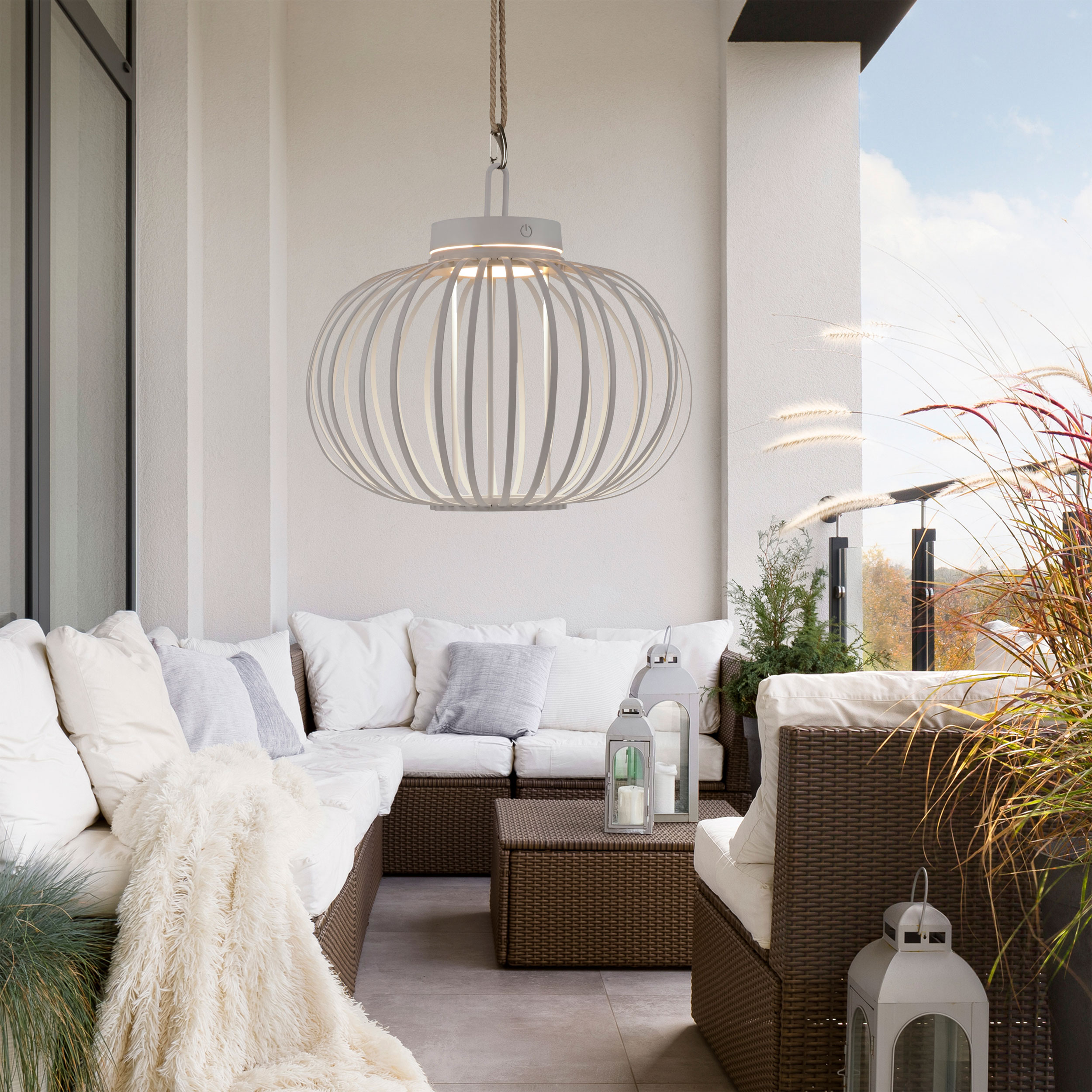 JUST LIGHT.LED-Akku-Tischleuchte 1flg