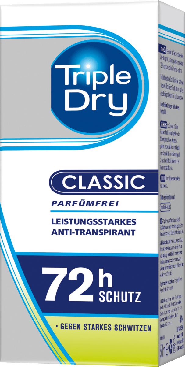 Antitranspirant Deo Roll-on bis zu 72h, 50 ml