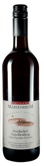 2018 Bamlacher Kapellenberg Spätburgunder Spätlese trocken - Wein- und Obsthof Rüdlin