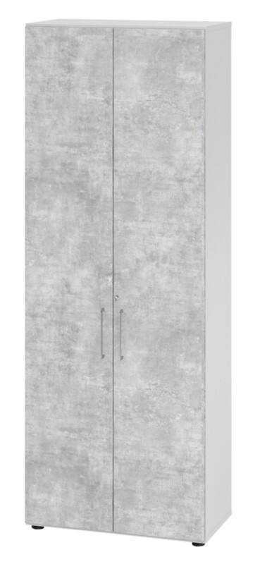 Hammerbacher Schrank V968T6/5/M/BS Beton, Graphit  80 x 42 x 215,4 cm