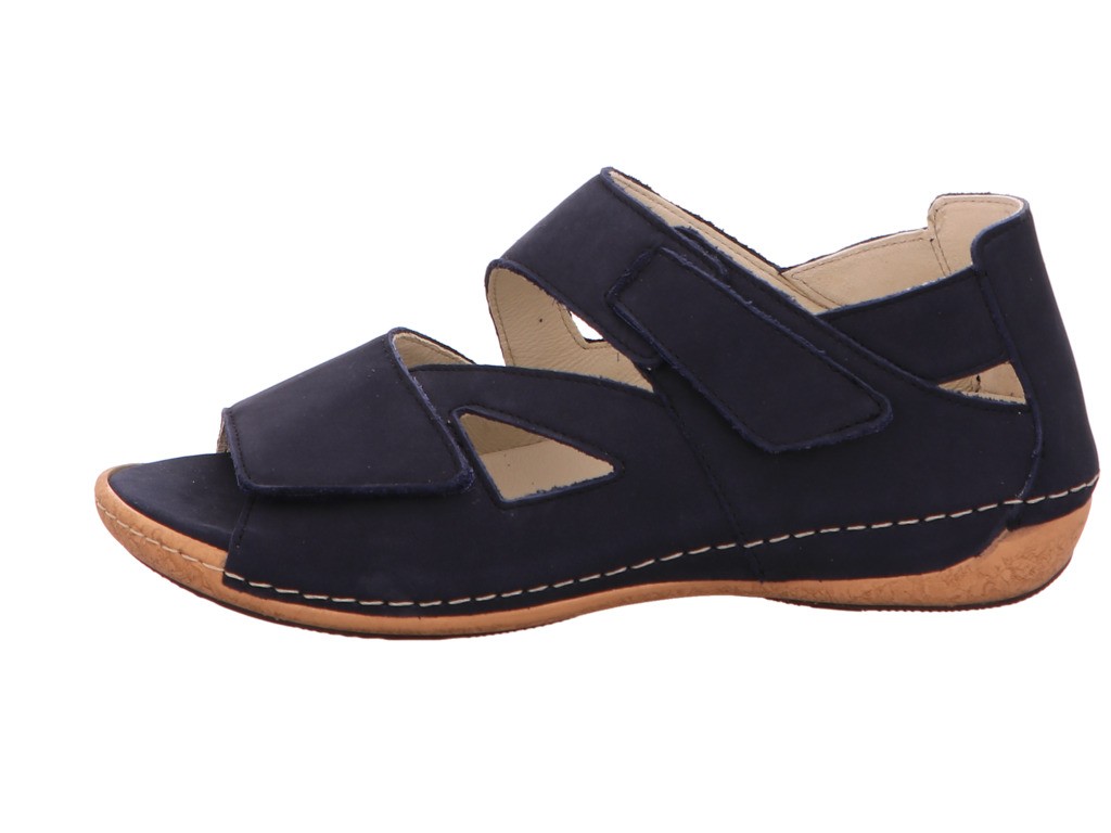 WALDLÄUFER Klassische Sandalen blau HELIETT-Sandalette