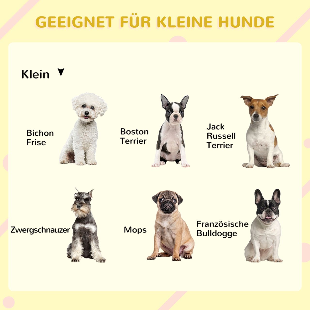 PawHut Hundehütte, Tannenholz, Kleintierhaus, Hundehaus mit Terrasse, Orange