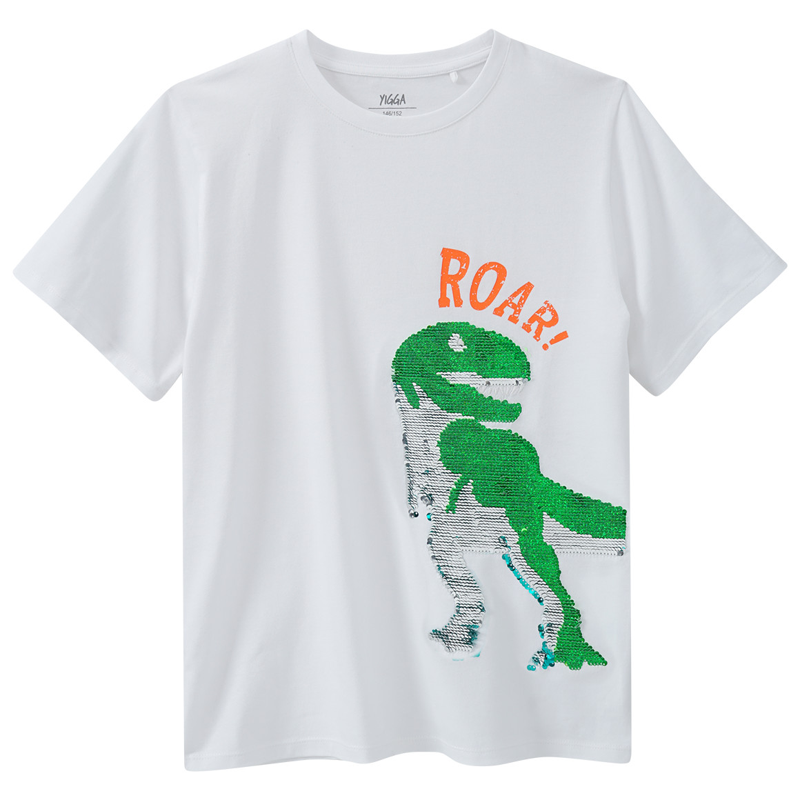 Jungen T-Shirt mit Wendepailletten