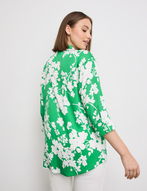3/4 Arm Bluse mit Floralprint