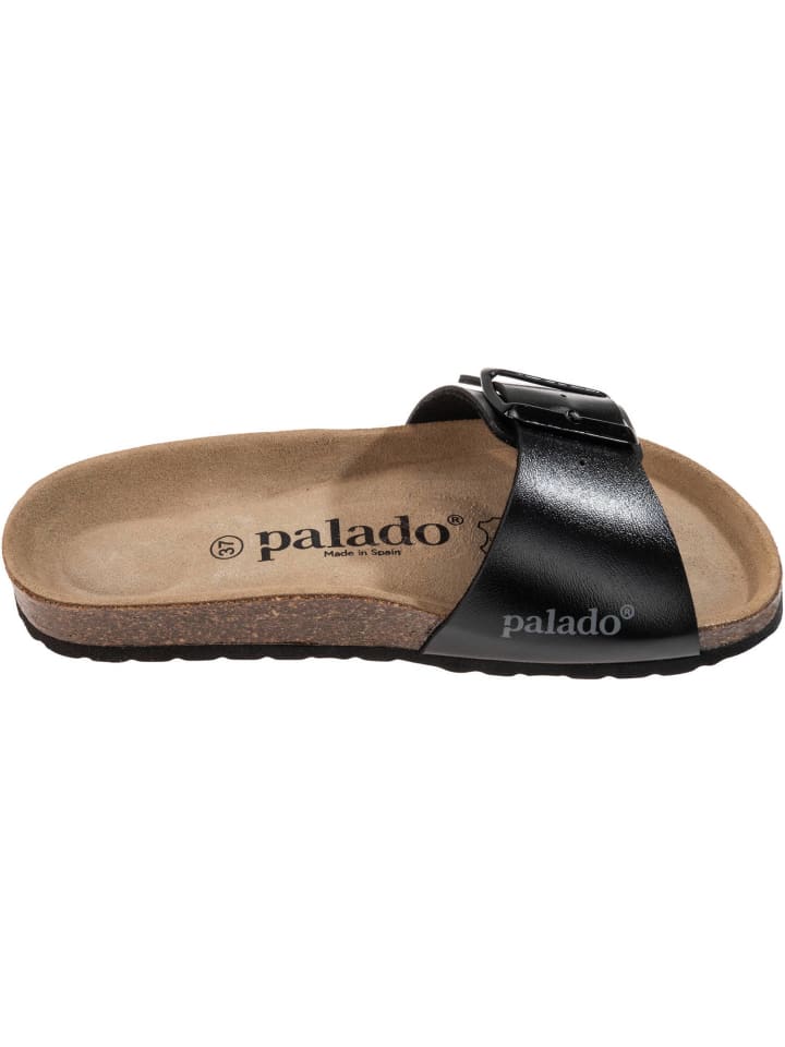 palado Pantoletten in Schwarz günstig kaufen