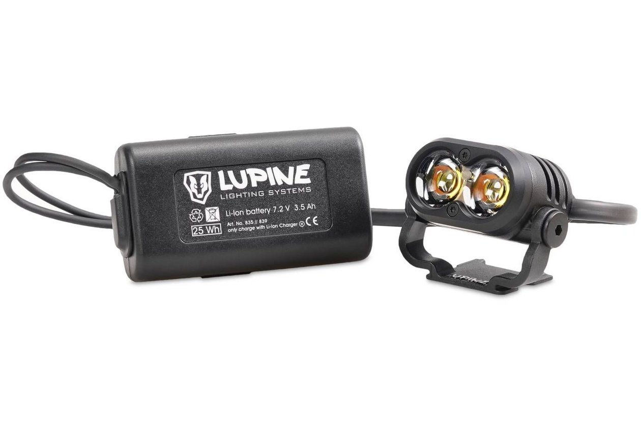 Lupine Piko 4 Helmlampe 3.5 Ah Hardcase Akku FastClick