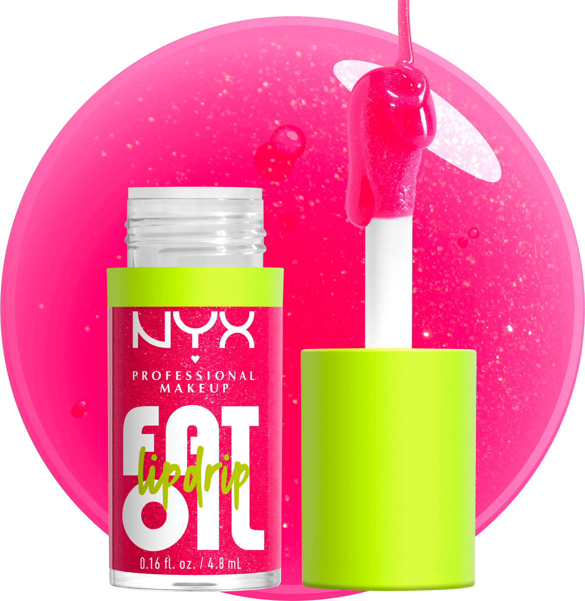 Lipgloss Fat Oil Lip Drip 03 Supermodel, 4,8 ml