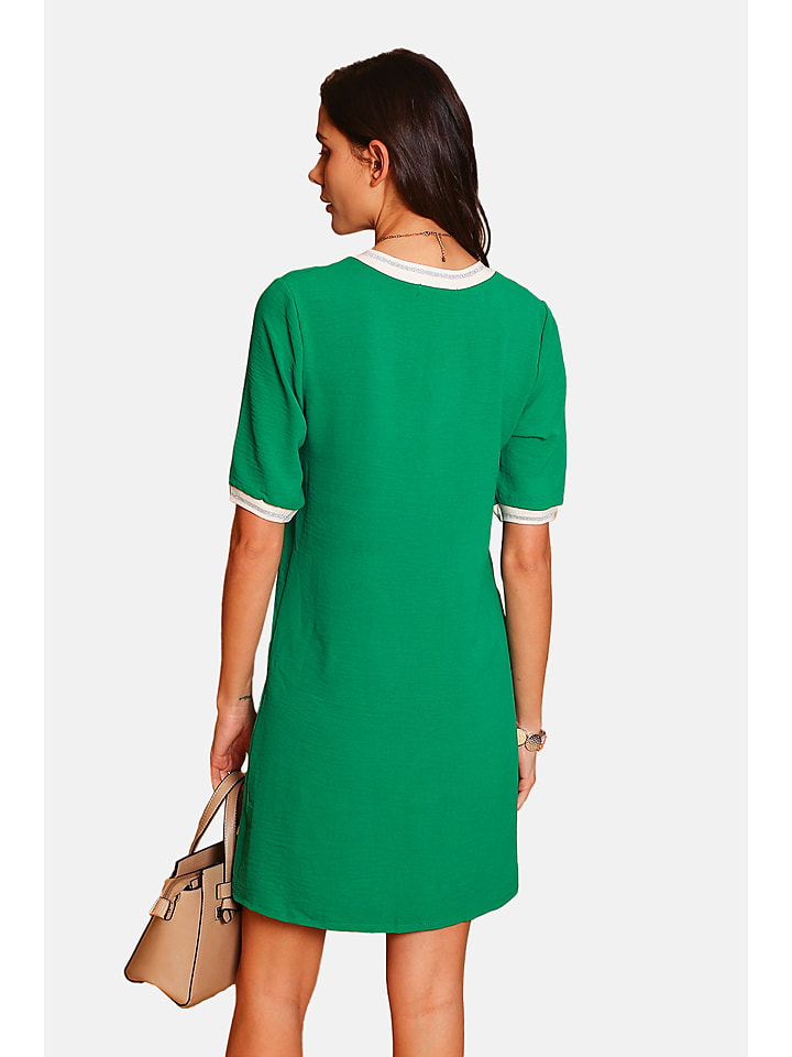 ASSUILI Kleid in Grün günstig kaufen