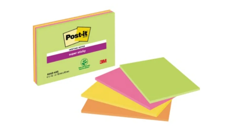 Post-it  Haftnotiz Super Sticky Meeting Notes