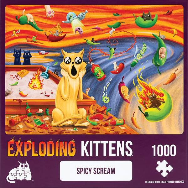 Exploding Kittens Puzzle: Spicy Scream (Erw.)