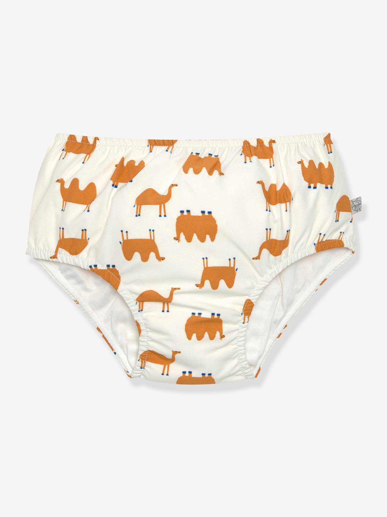 Lässig Baby Windelbadehose LÄSSIG - weiß bedruckt