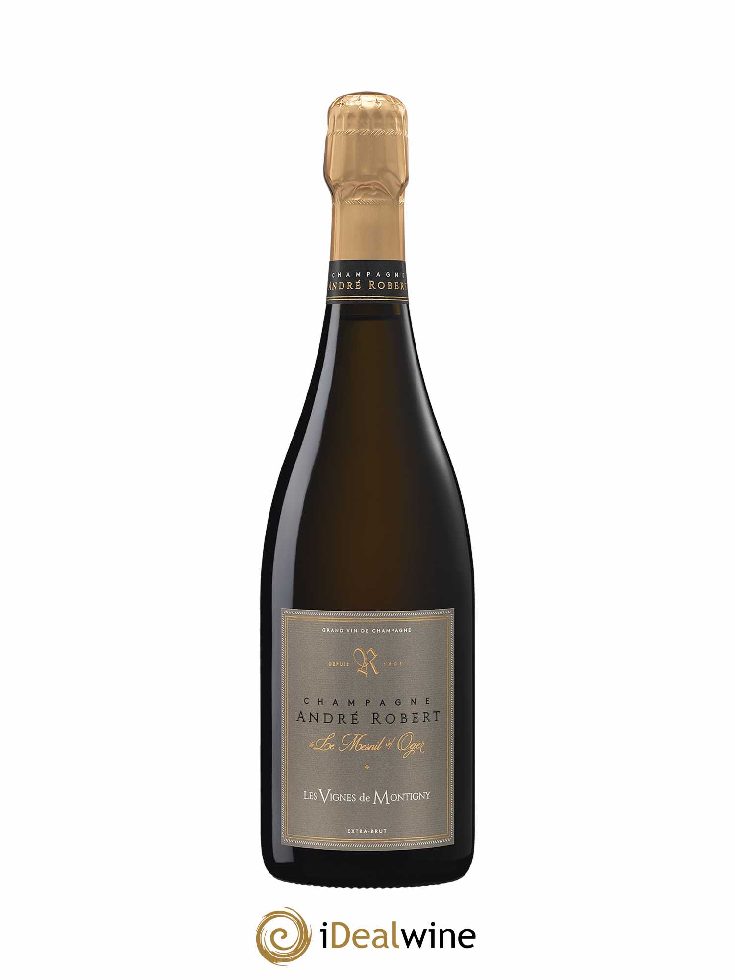 Les Vignes de Montigny Extra Brut André Robert   - Lot de 1 Bouteille