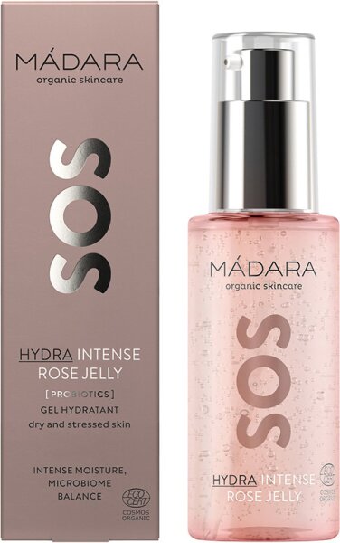 MÁDARA SOS Hydra Intense Rose Jelly Gesichtsgel