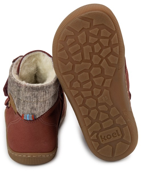 Koel bare ~ Dean 2.0 HighCut Klettschuh Winter + Tex ~ Old Pink