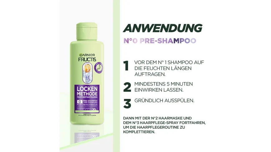 Garnier Fructis Pre Shampoo Locken Methode 200 ml