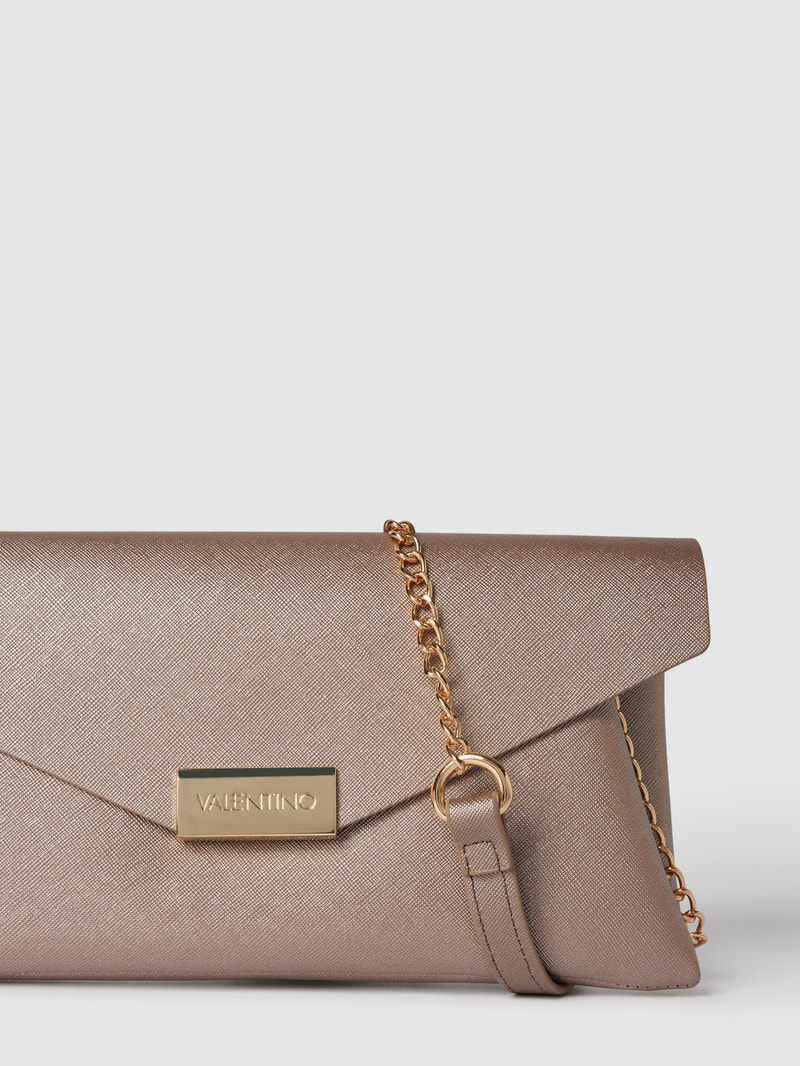 Kuvert-Clutch im schimmernden Design Modell 'ARPIE' in rose gold